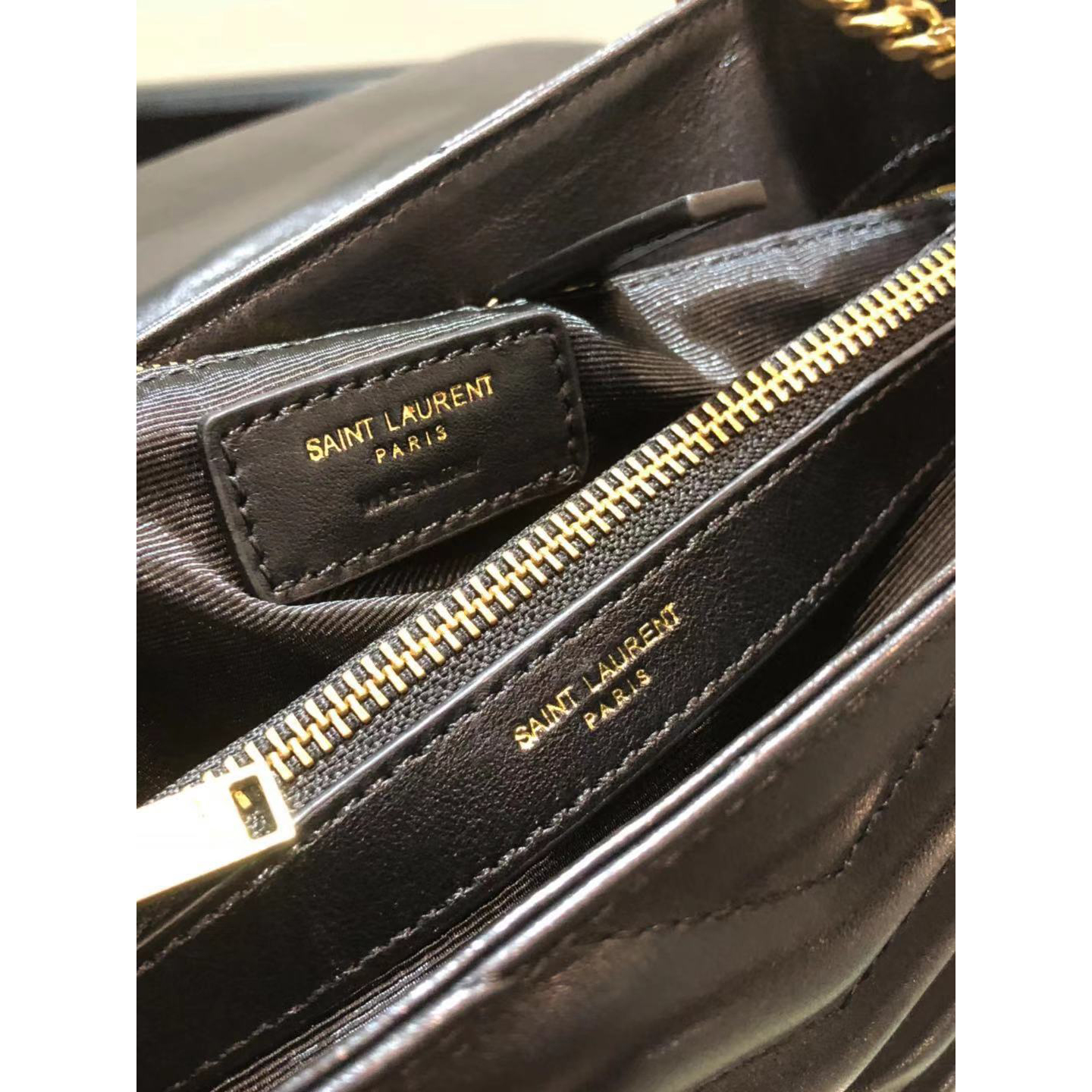 Saint Laurent Logo Print Shoulder Bag (31cm) - 