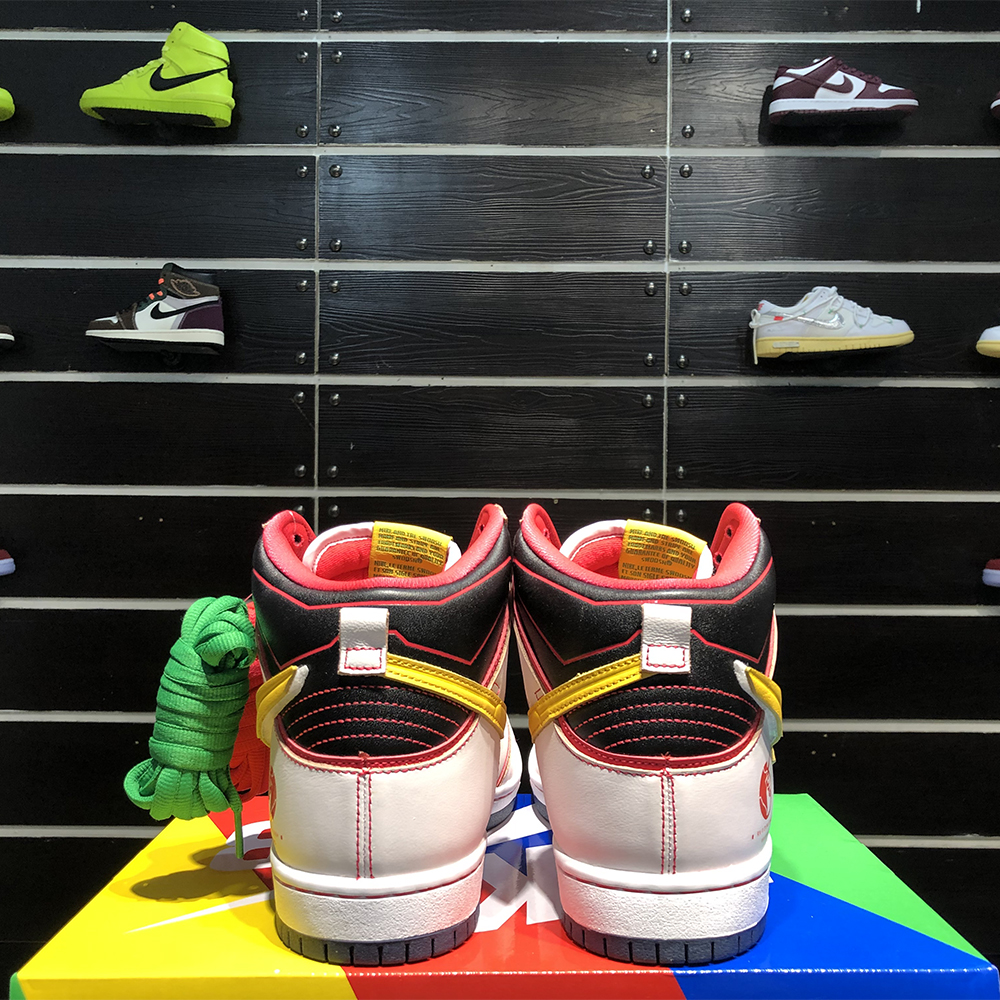 Gundam X Nike SB Dunk High Project RX-0 Unicorn - 