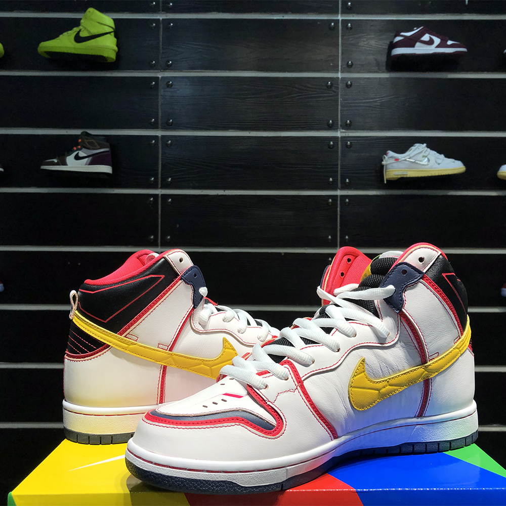 Gundam X Nike SB Dunk High Project RX-0 Unicorn - 