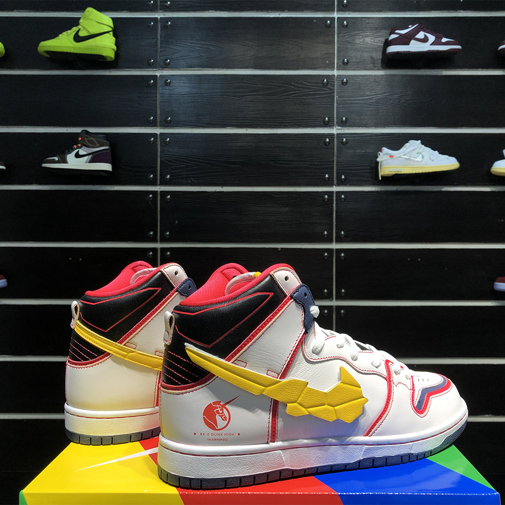 Gundam X Nike SB Dunk High Project RX-0 Unicorn - 