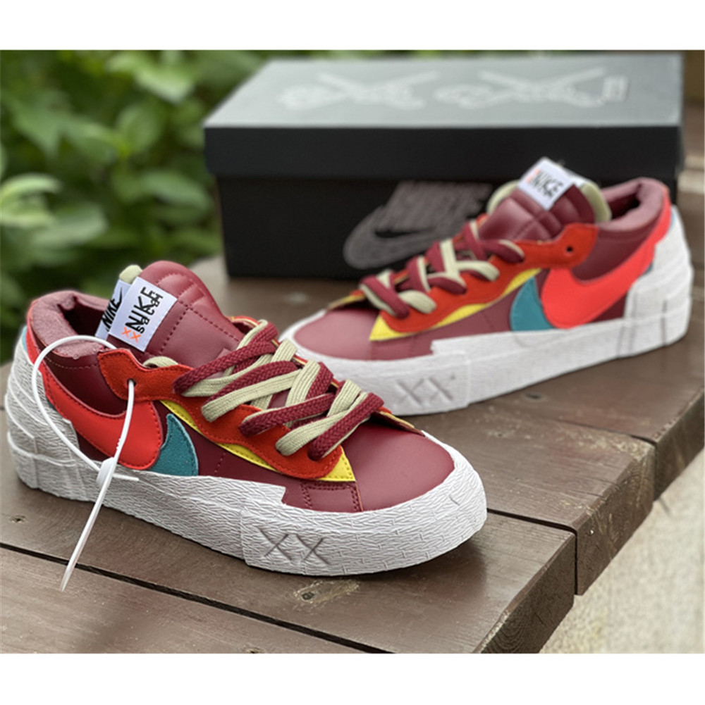 Nike X Sacai X Kaws Blazer Low Union Sneaker - 