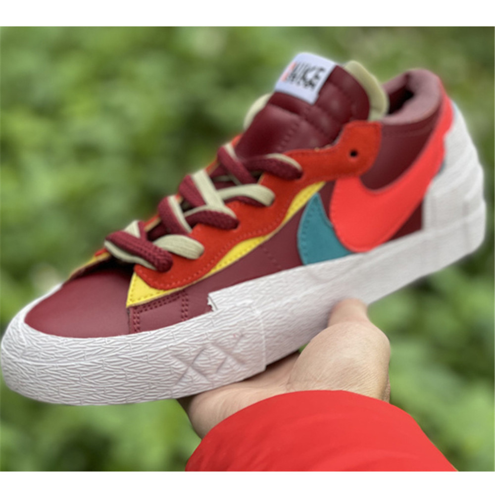 Nike X Sacai X Kaws Blazer Low Union Sneaker - 