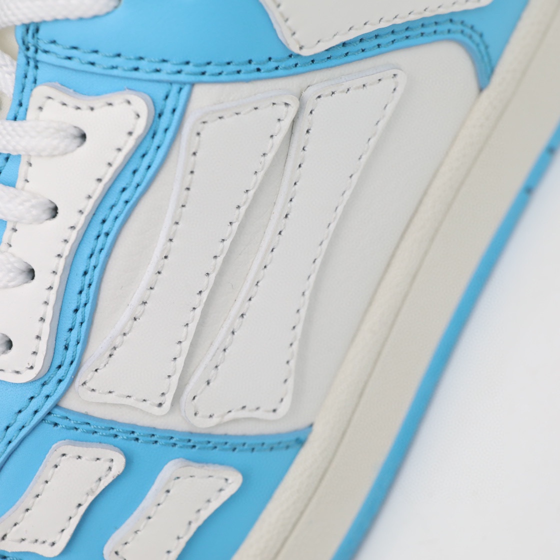 Amiri Skel-Top Low Sneaker Blue/White - 