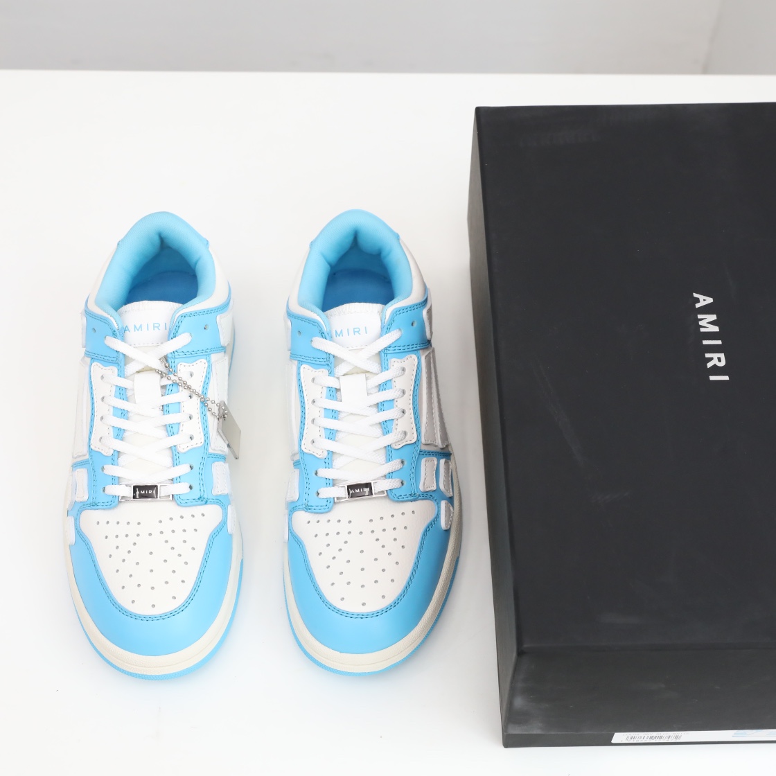 Amiri Skel-Top Low Sneaker Blue/White - 