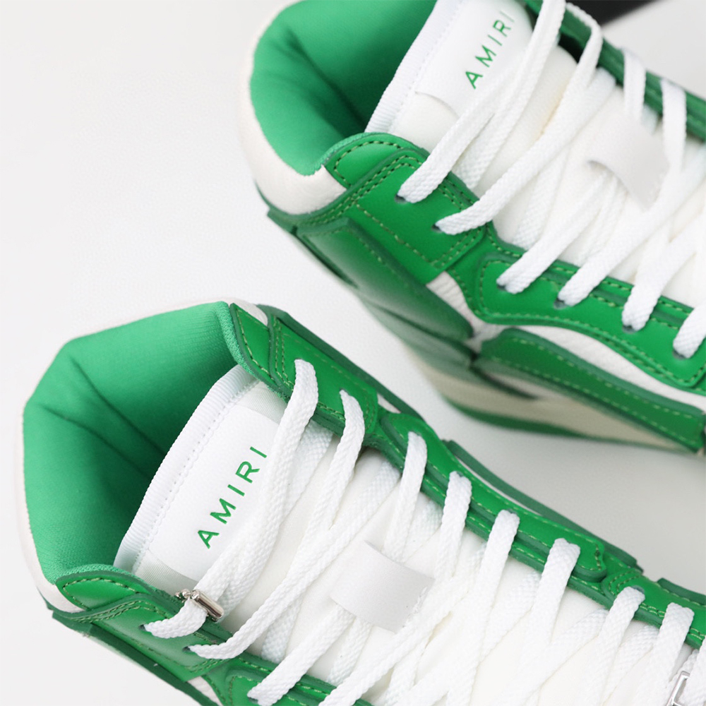 Amiri Skel-Top Hi Sneaker Green/White - 
