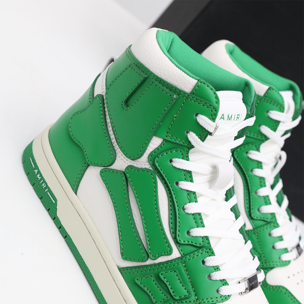 Amiri Skel-Top Hi Sneaker Green/White - 