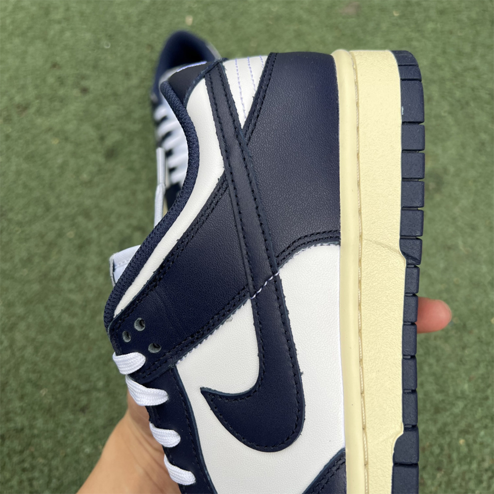 Nike Dunk Vintage Navy Sneaker - DesignerGu