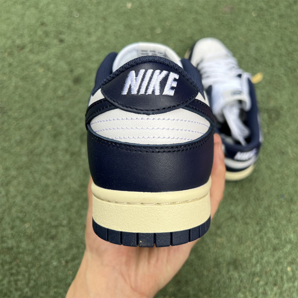 Nike Dunk Vintage Navy Sneaker - DesignerGu