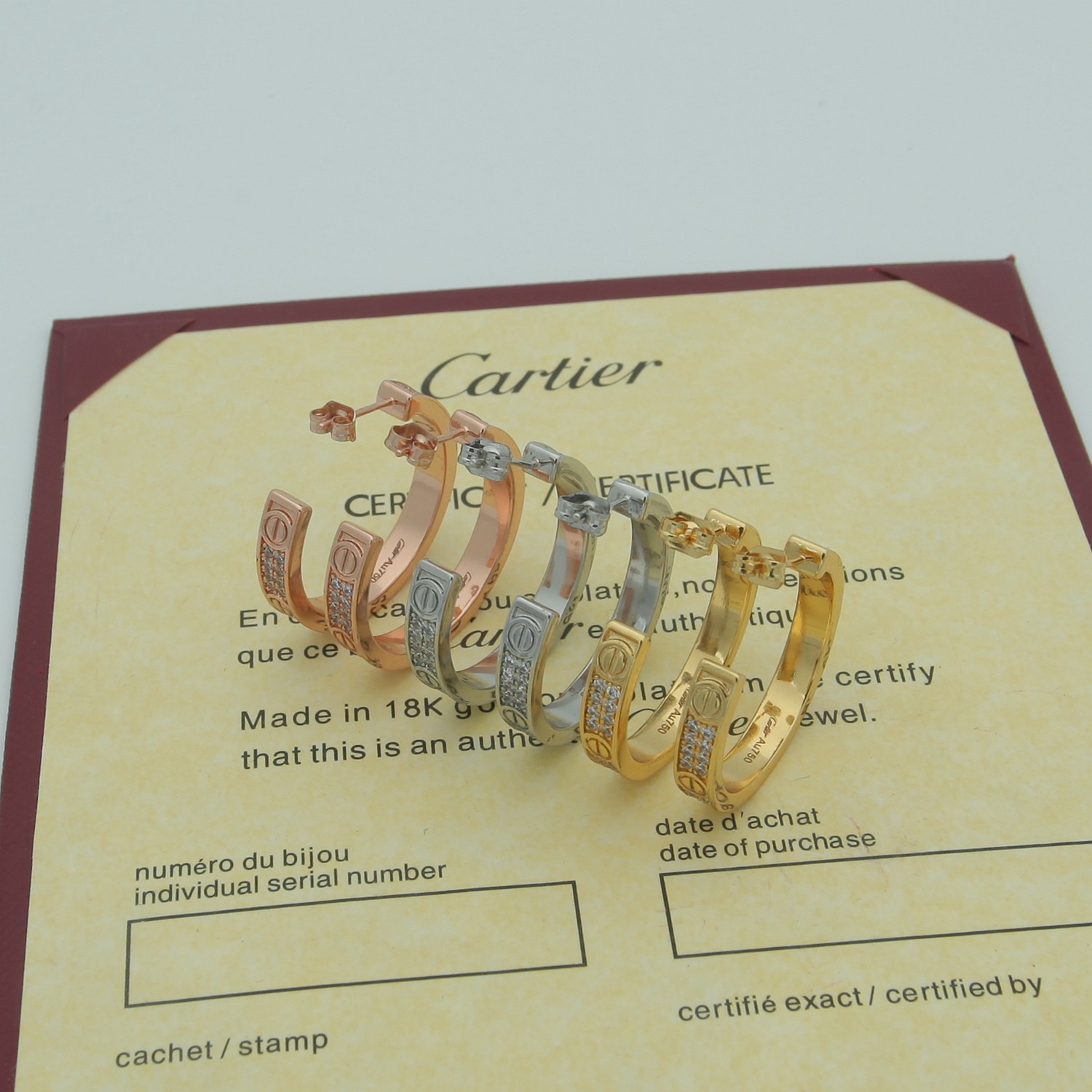 Cartier Earrings - DesignerGu