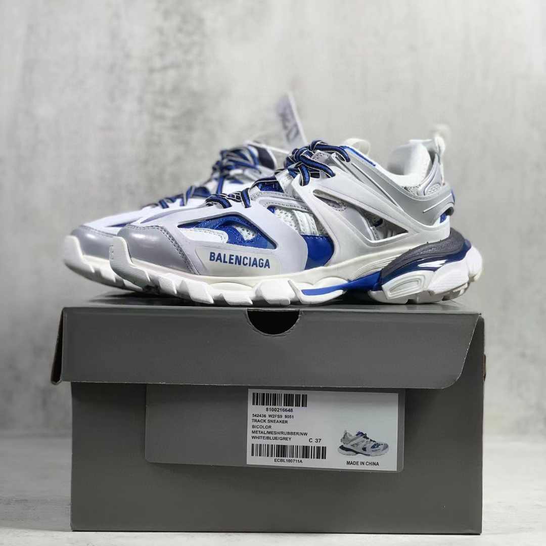 Balenciaga Track  Sneaker In White - 