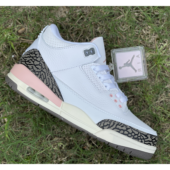 Air Jordan 3 Wmns 'Atmosphere' Sneakers   CK9246-102 - DesignerGu