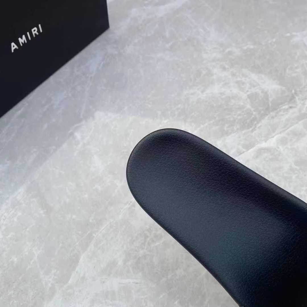 Amiri Logo Slide Sandal - 