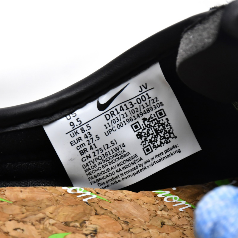 Union LA x Nike Cortez Off-Noir Sneaker   DR1413-001 - DesignerGu