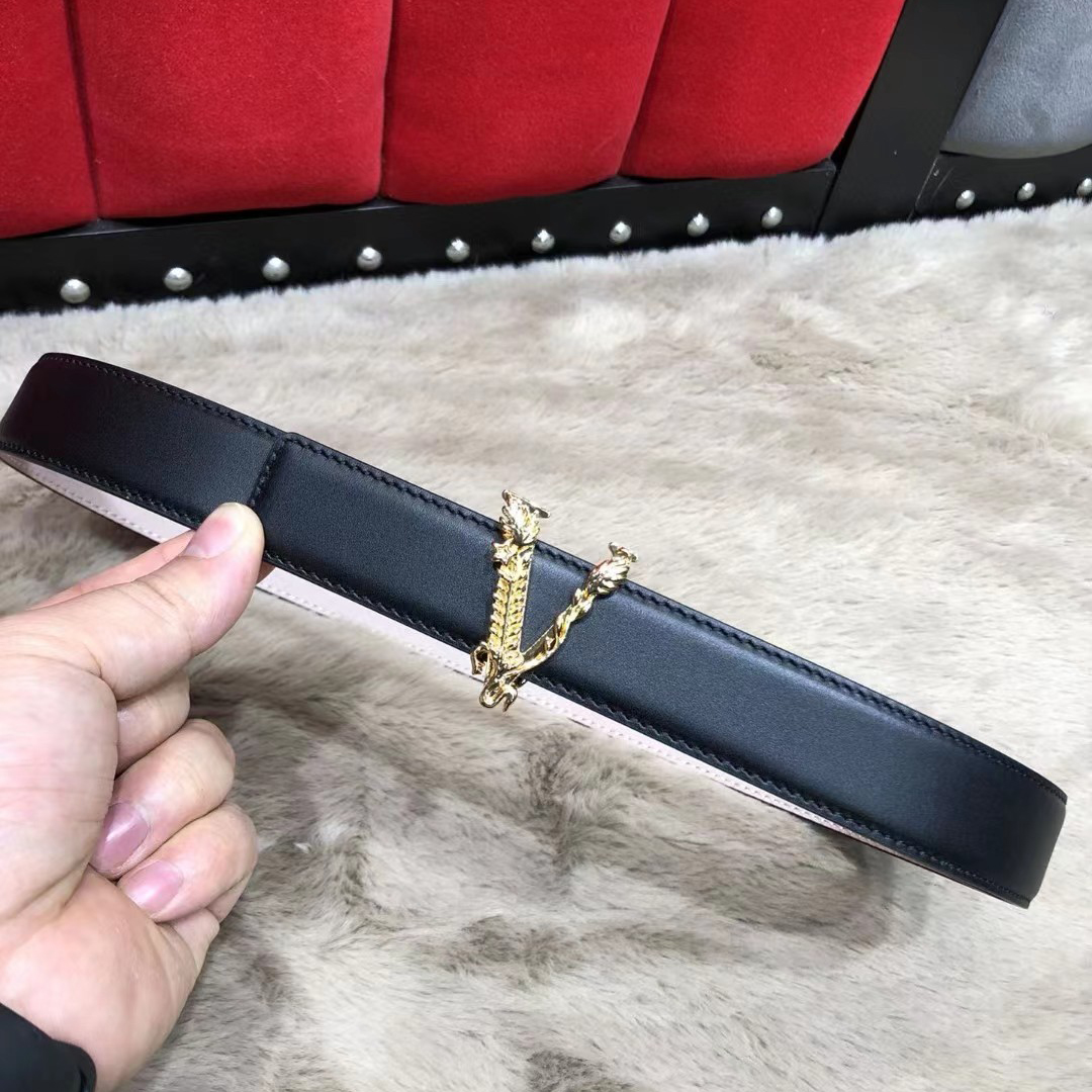 Versace Virtus Waist Belt  30mm - 