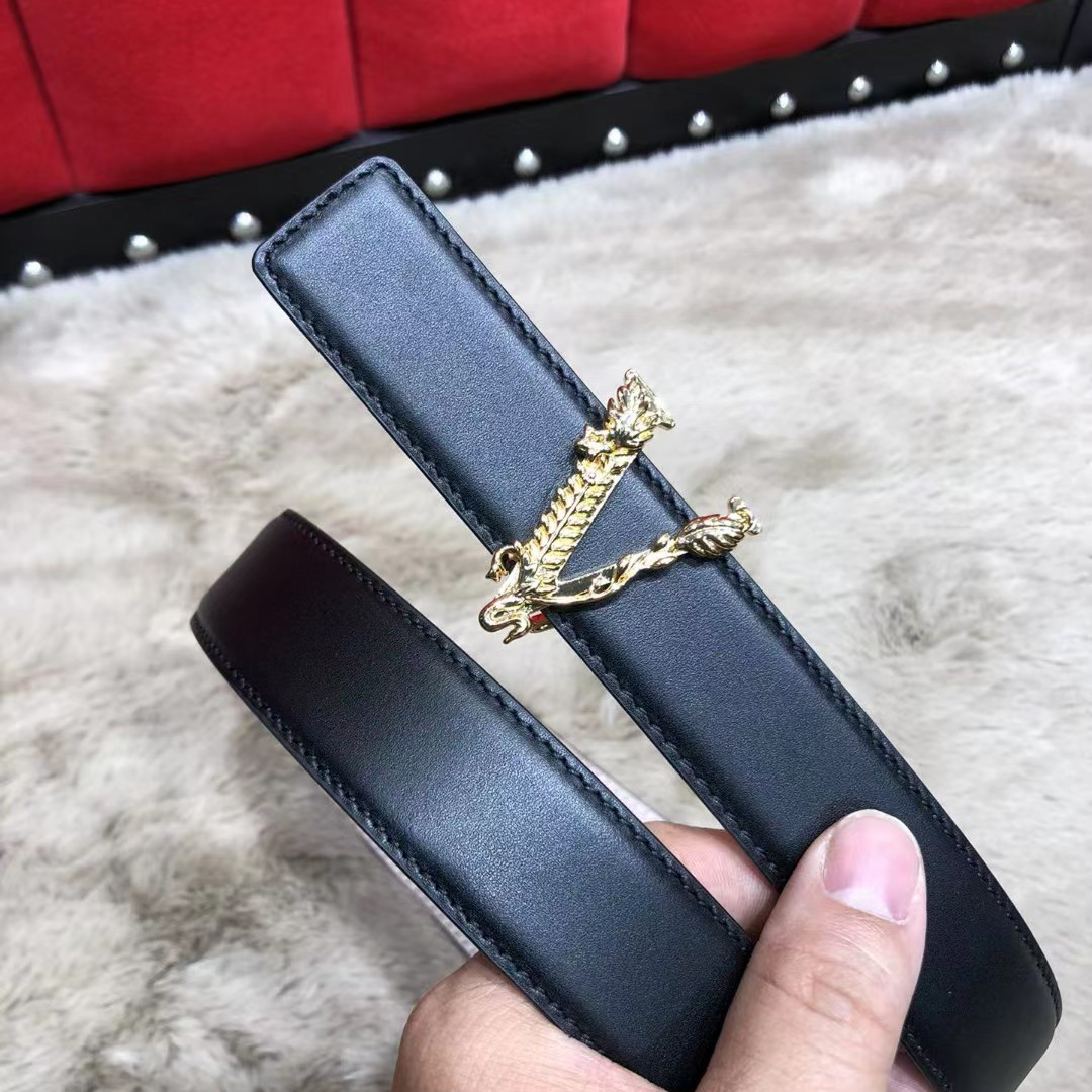 Versace Virtus Waist Belt  30mm - 