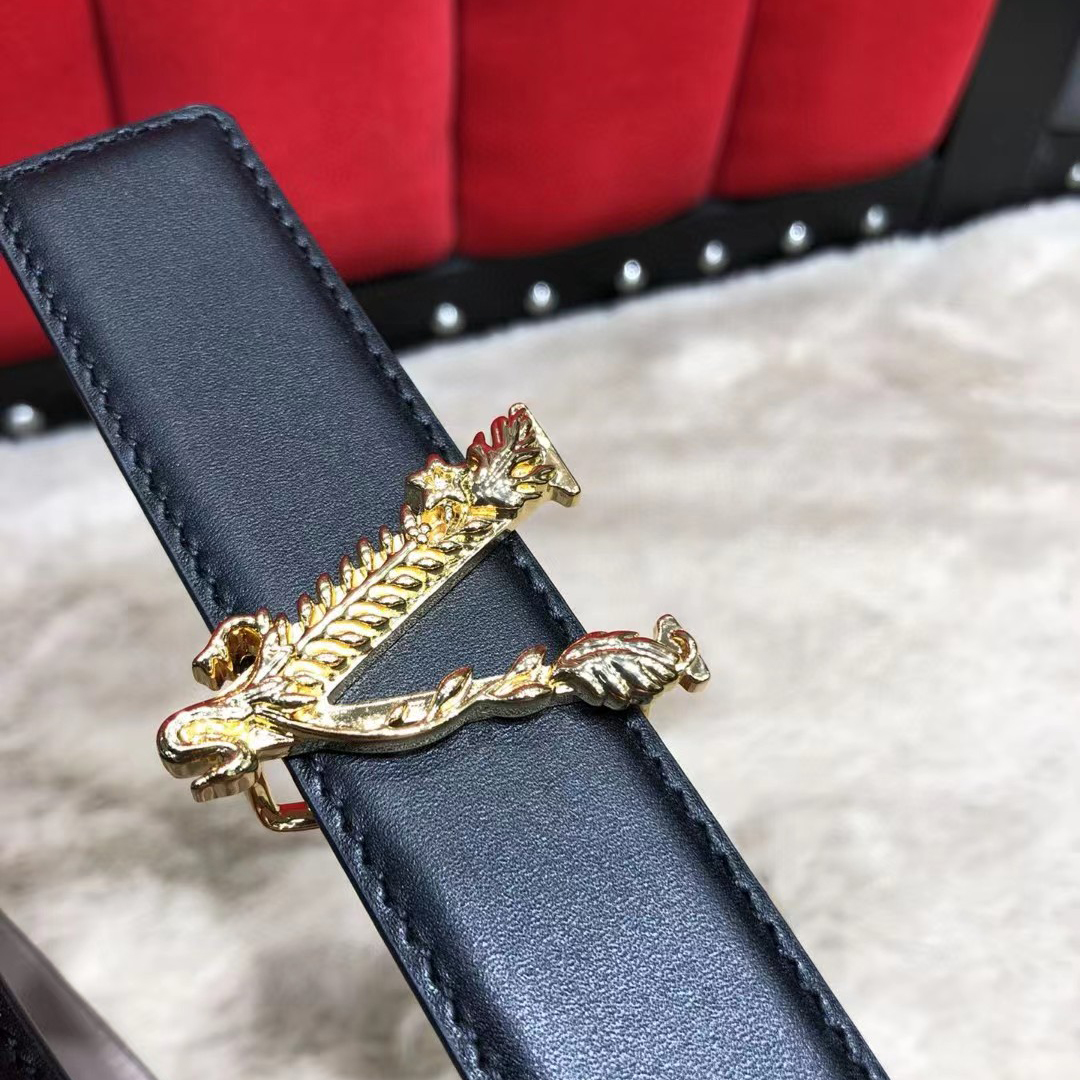 Versace Virtus Waist Belt  30mm - 