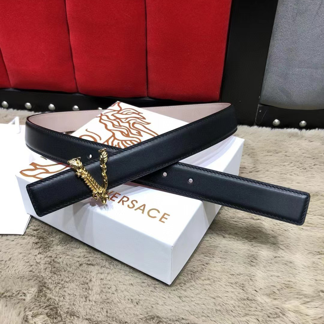 Versace Virtus Waist Belt  30mm - 