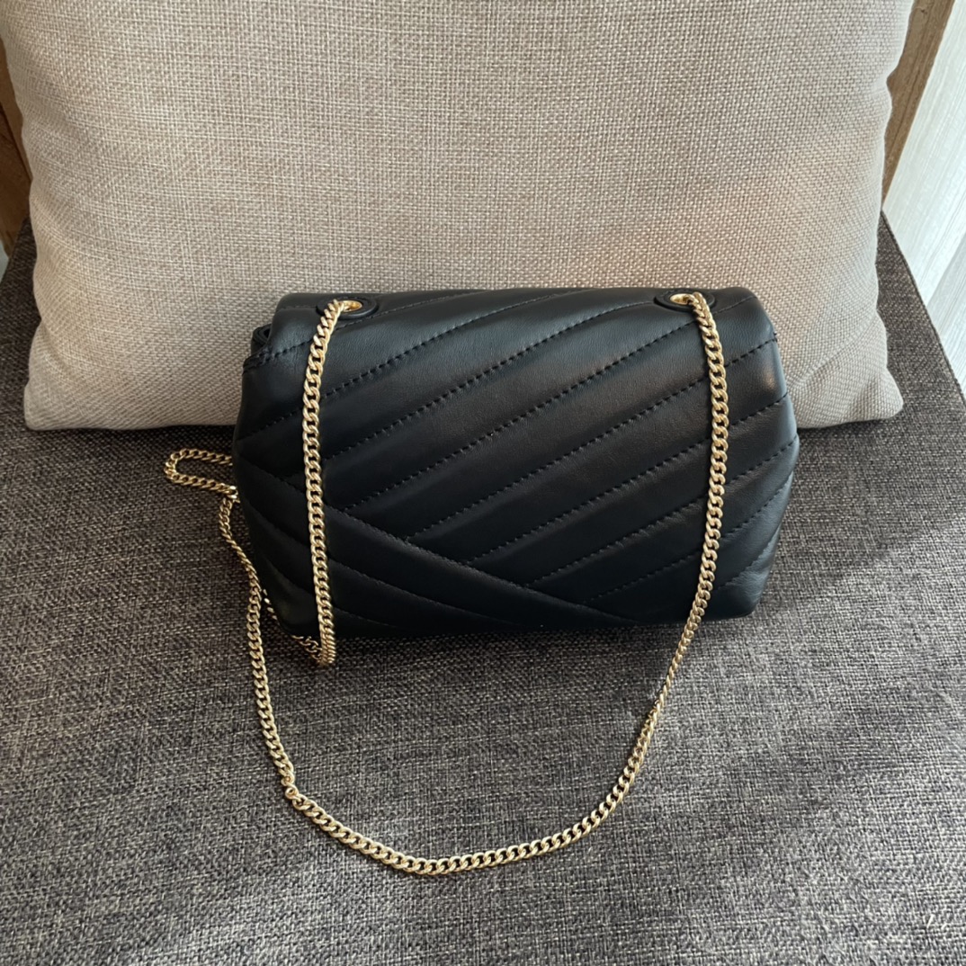 ToryBurch Kira Chevron Convertible Shoulder Bag(18-12.5-5.5cm)  TB316M - DesignerGu
