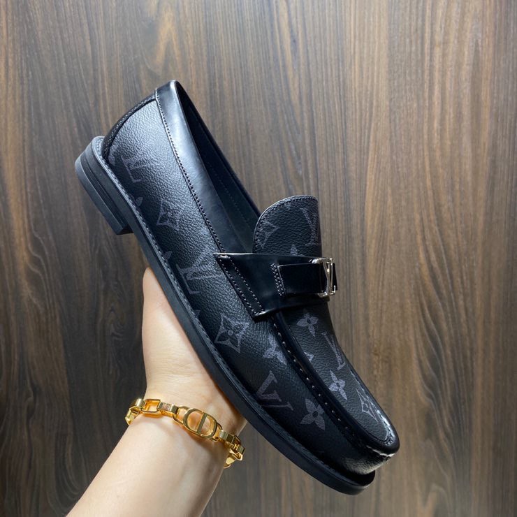 Louis Vuitton Major Loafer(Black) - 