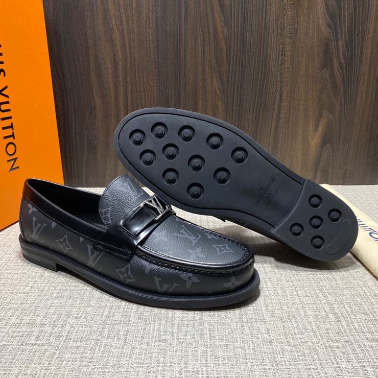 Louis Vuitton Major Loafer(Black) - 