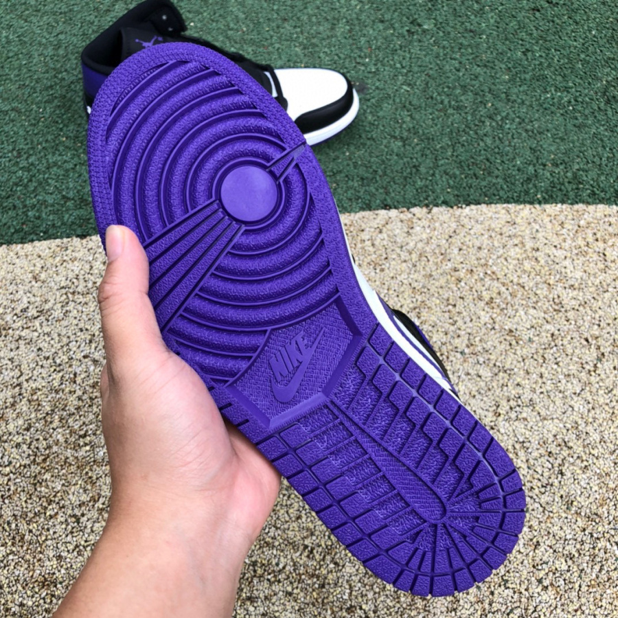 Air Jordan 1 Mid AJ1 Sneaker  554724-095 - 
