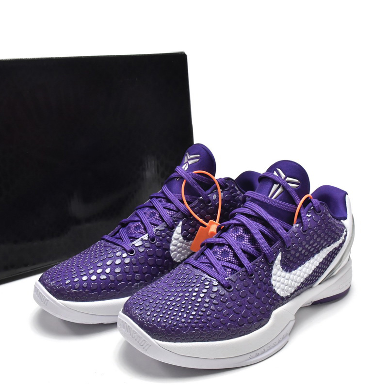 Nike Zoom Kobe VI TB Purple Sneaker   454142-500 - DesignerGu