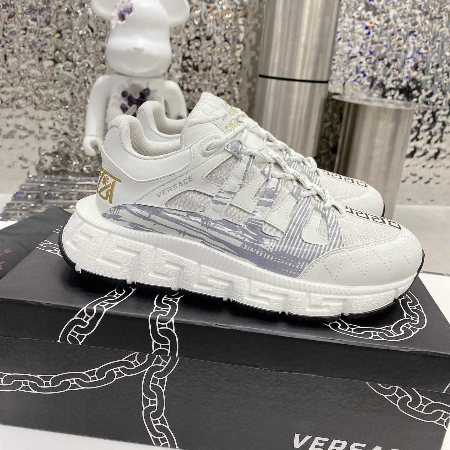 Versace Trigreca Sneakers  - DesignerGu