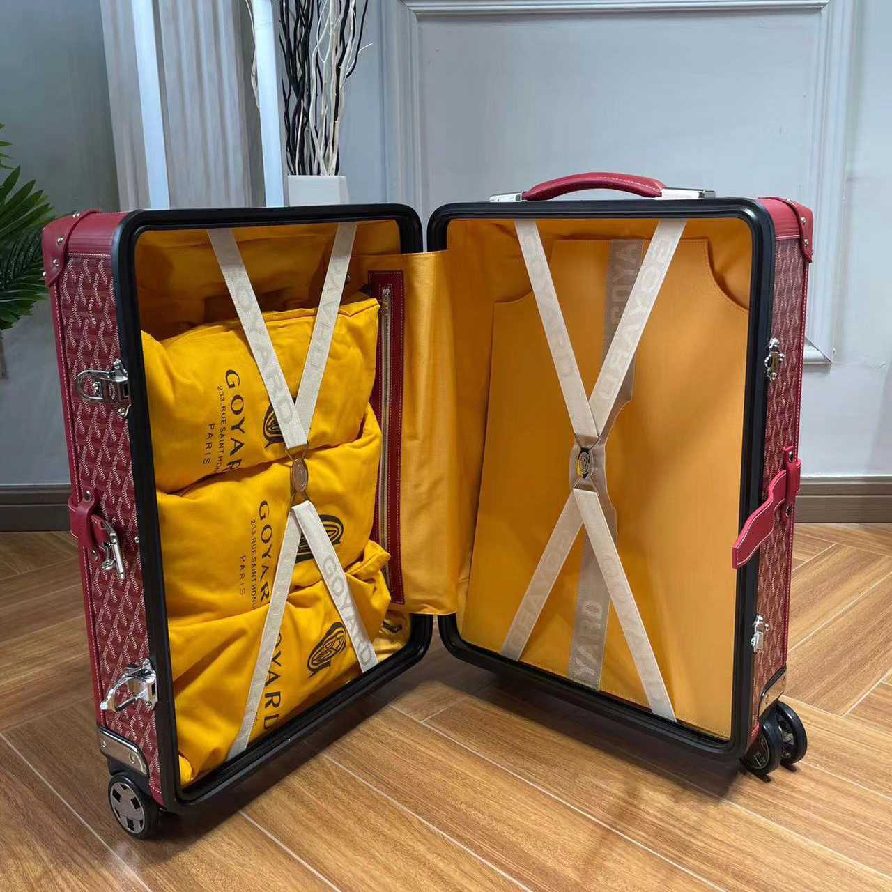 Goyard Satolas GM Rolling Suitcase - 