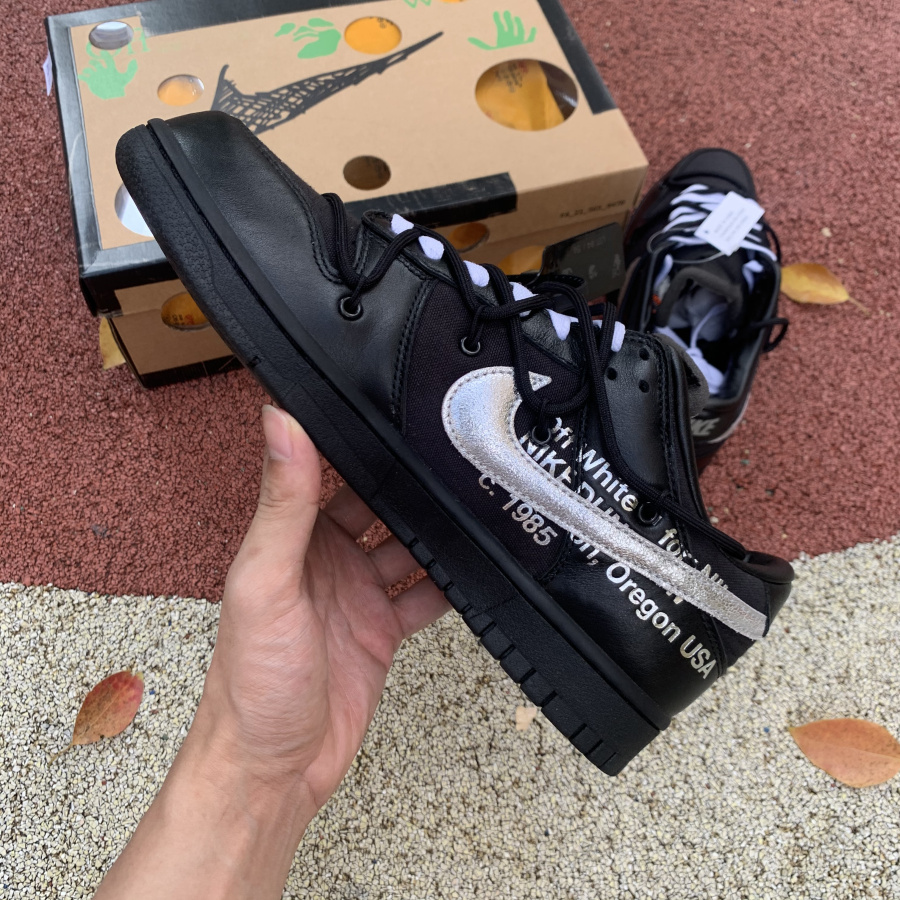 Nike Dunk Low Off-White Lot 50  Sneaker     DM1602-001 - 