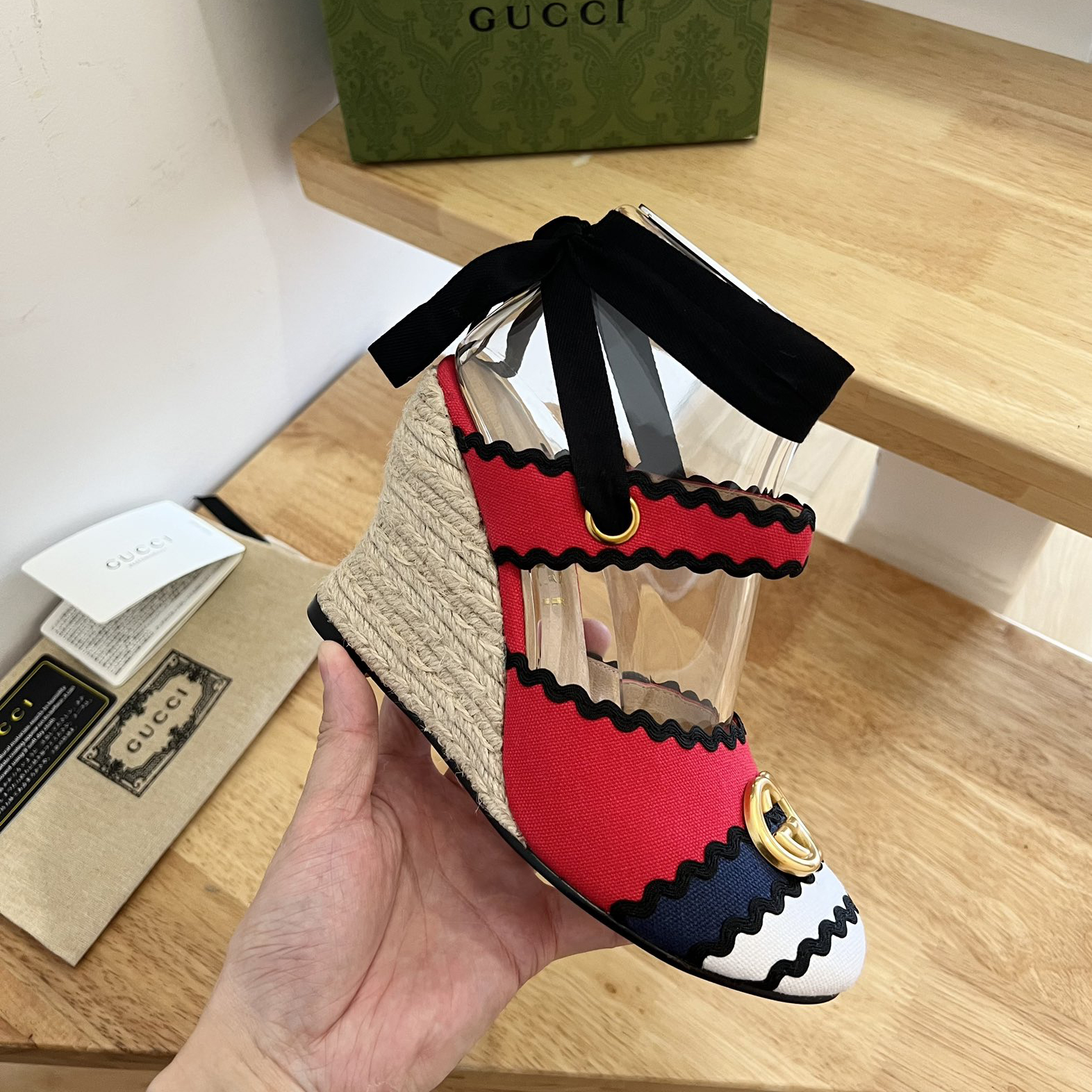 Gucci Women's Platform Espadrilles - 