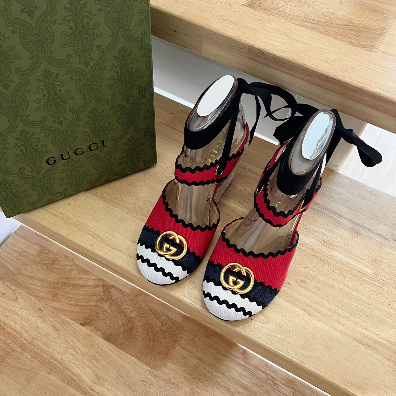 Gucci Women's Platform Espadrilles - 