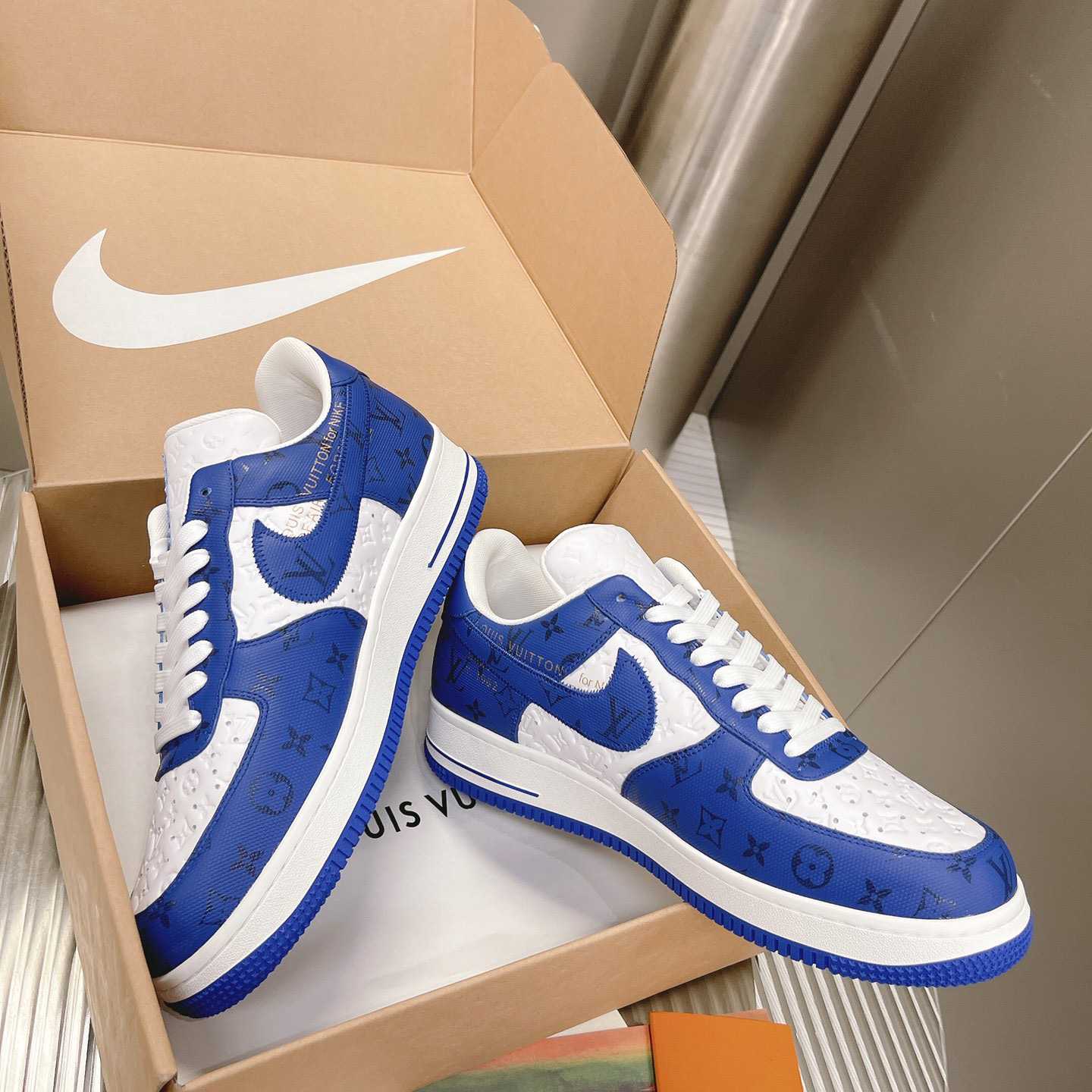 Louis Vuitton x Air Jordan1 Low AJ1 Sneaker - DesignerGu