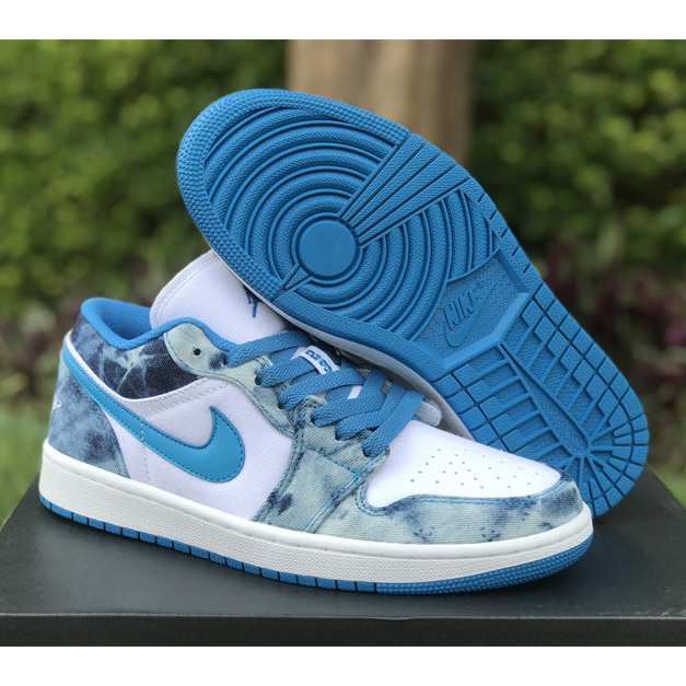 Air Jordan 1 Low "Washed Denim"  Sneaker   DM8947-100 - DesignerGu