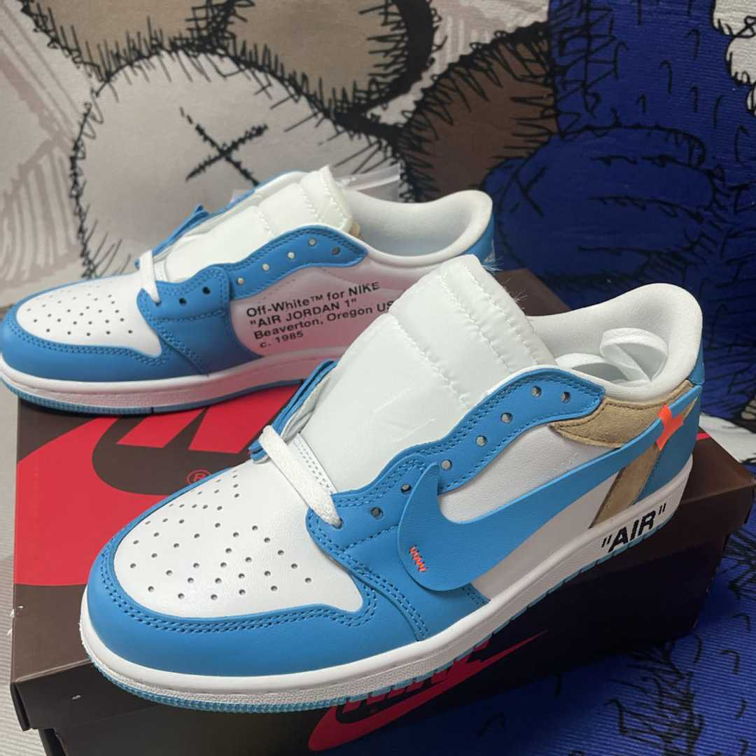  Air Jordan 1 Low OW Sneaker    CZ0790-148 - DesignerGu