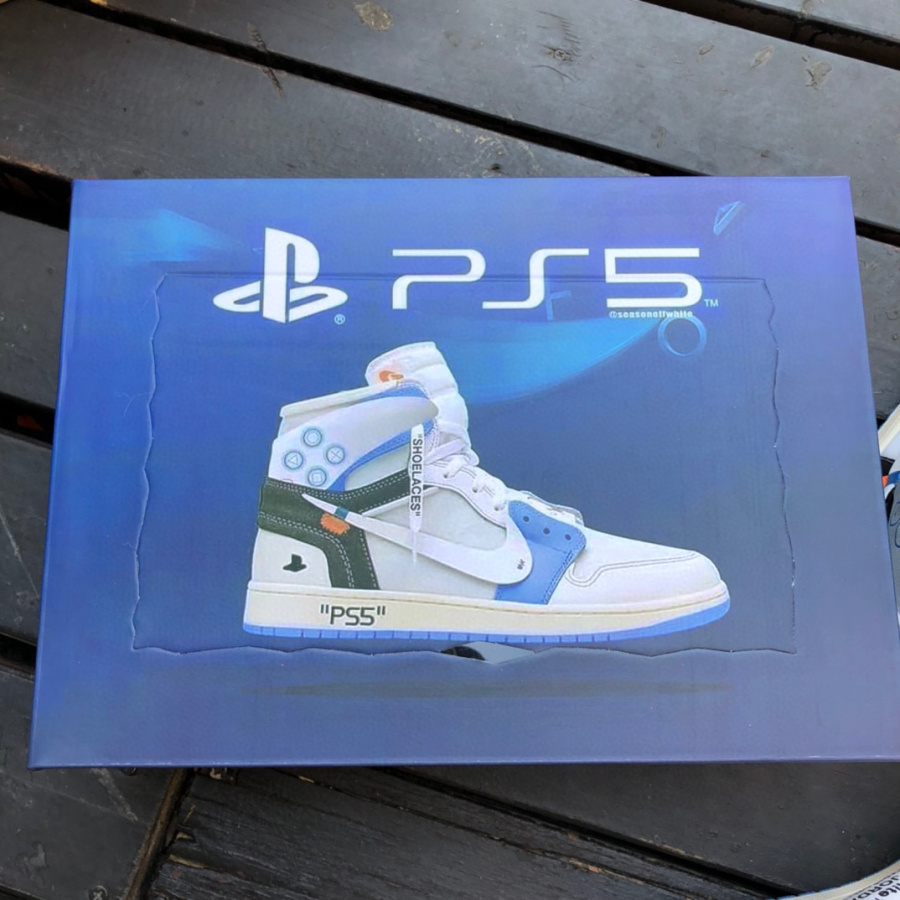 Off-White x Air Jordan 1 OW High Sneaker   50818-168 - 