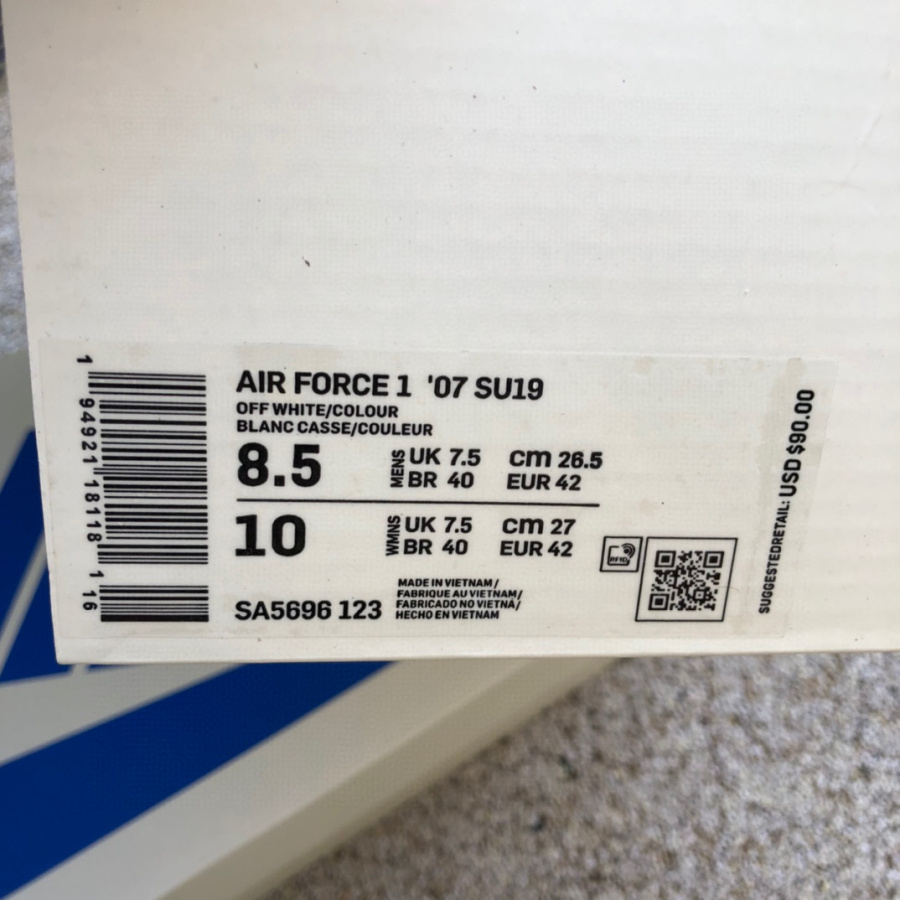 Nike Air Force 1 Low ’07 su19 Sneaker      sa5696-123 - DesignerGu