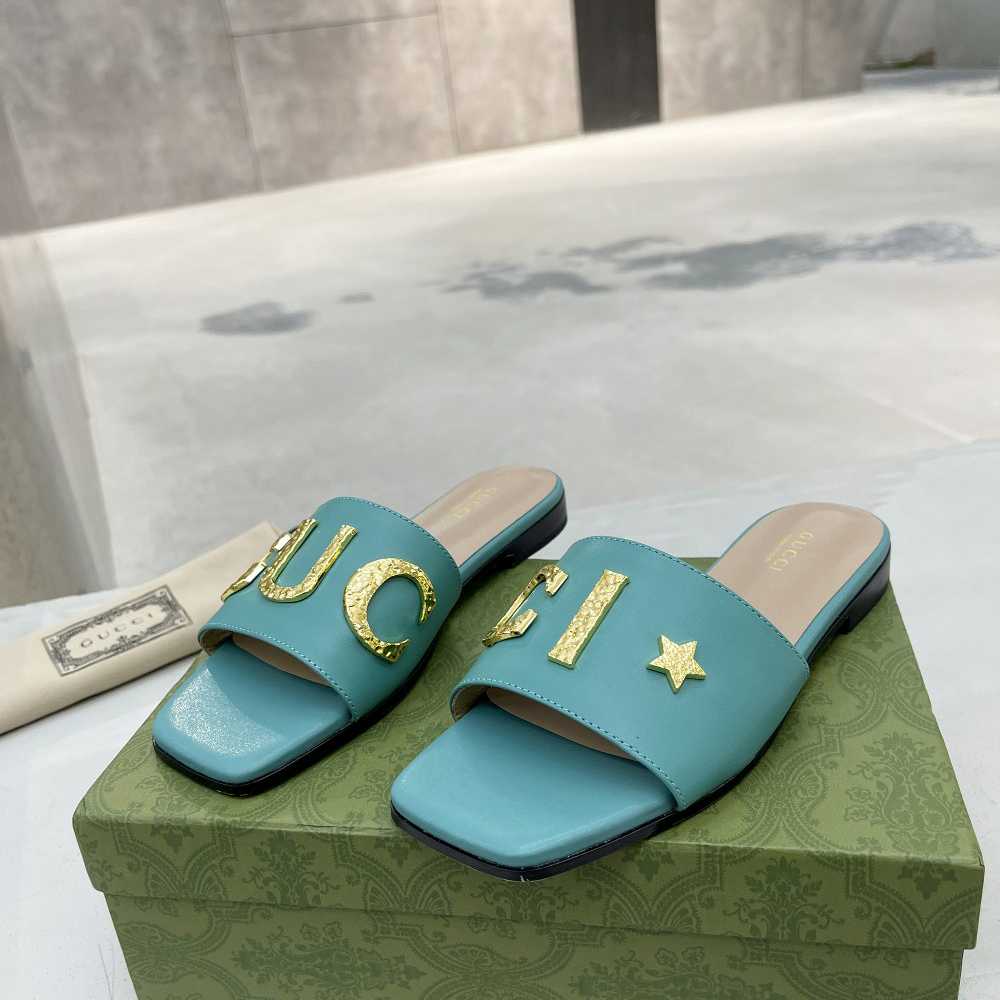 Gucci Women's 'Gucci' Slide Sandal - 