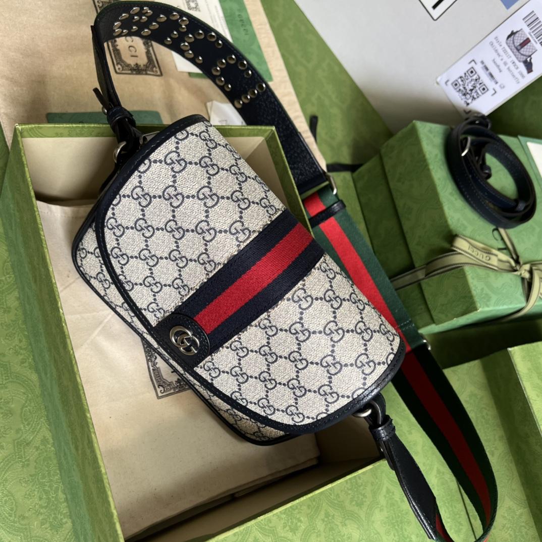 Gucci Ophidia Mini GG Shoulder Bag(23-17-7cm)    - 