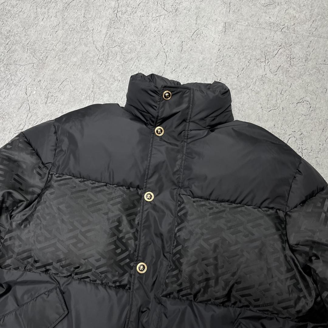 Versace La Greca Puffer Jacket - 