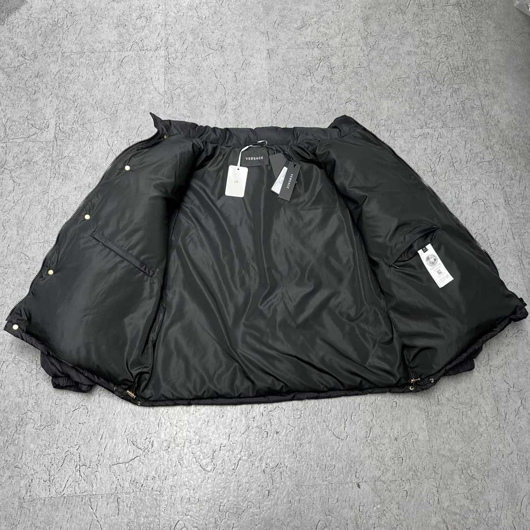Versace La Greca Puffer Jacket - 
