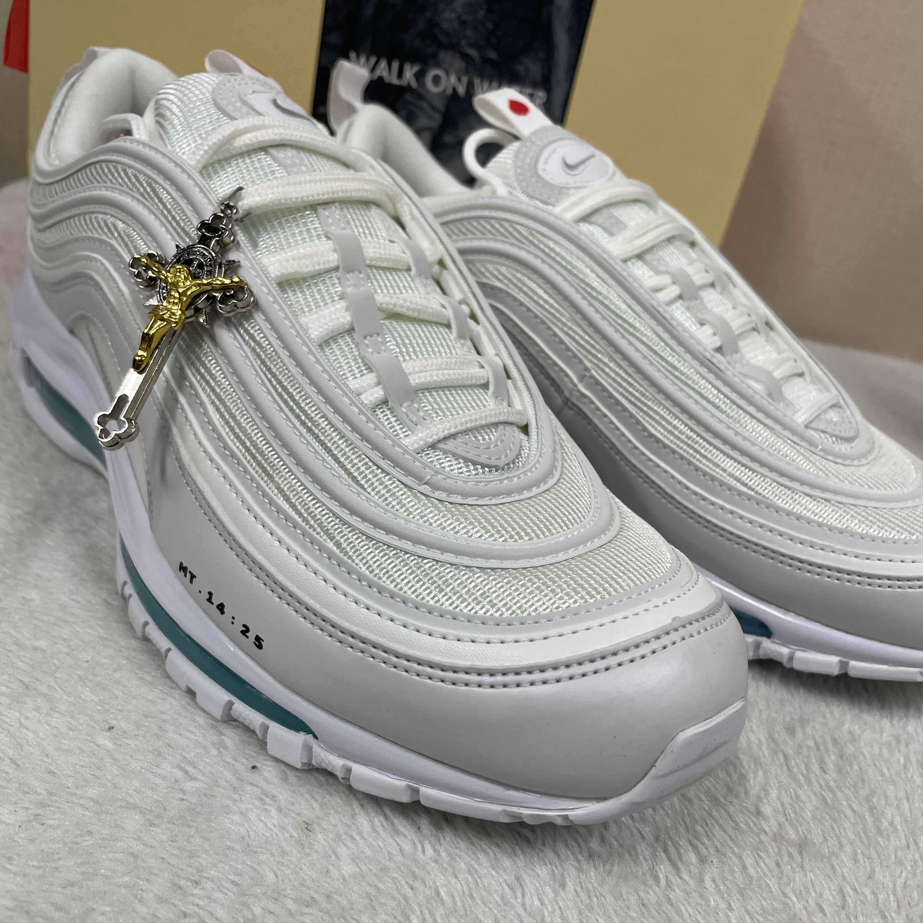 NK Air Max 97 MSCHF x INRI Jesus ShoesSneakers      921826-101 - DesignerGu