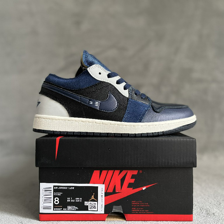 Air Jordan 1 Low "White And Antom"Sneakers       DN1635-111 - 
