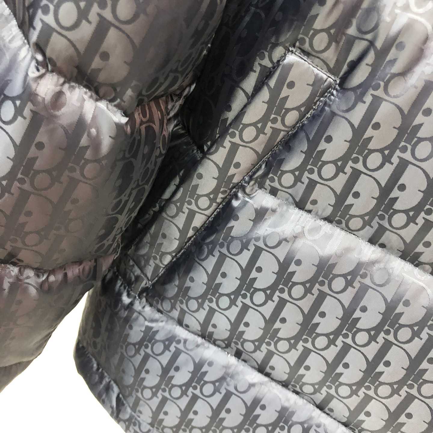Dior Oblique Print Down Puffer Jacket - DesignerGu