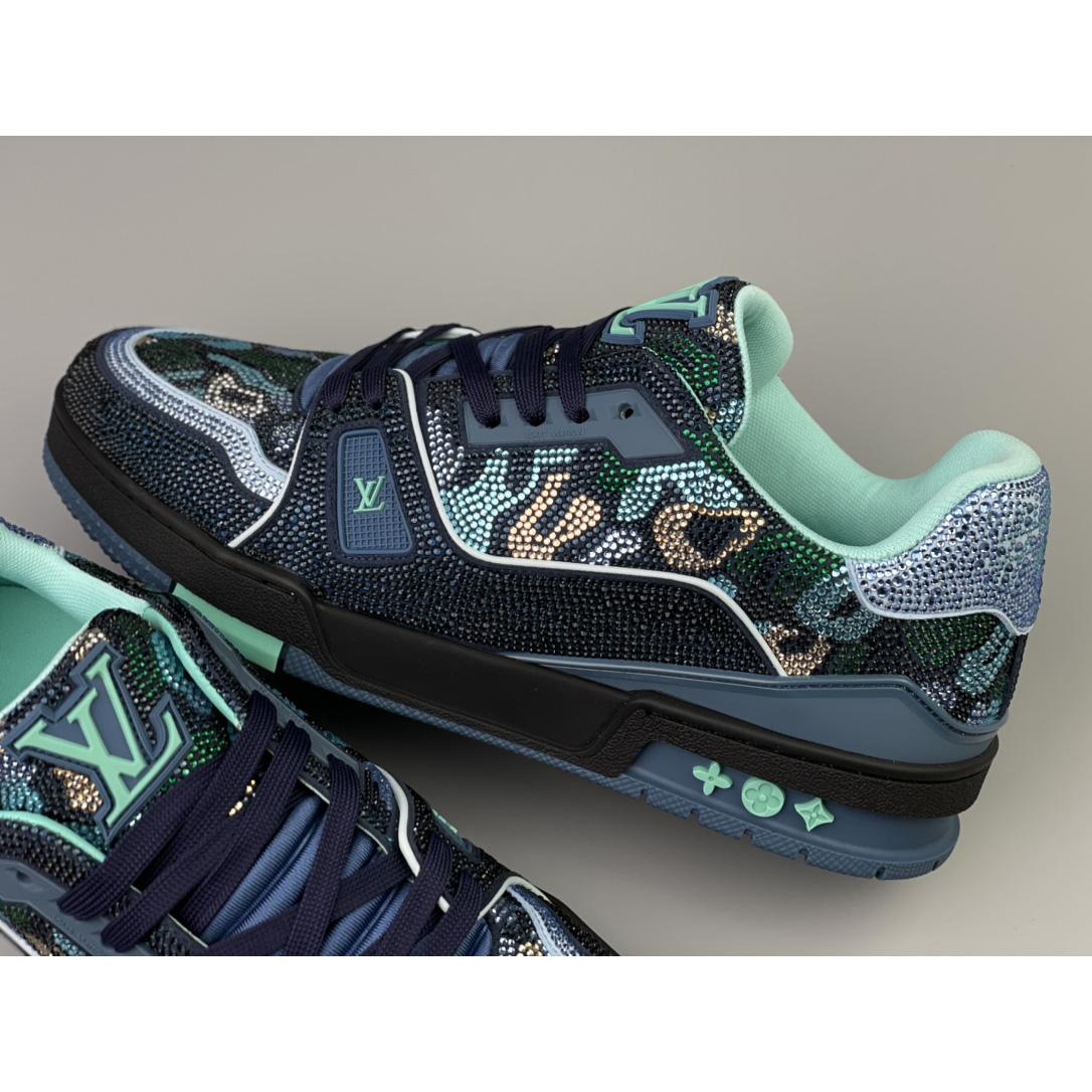 Louis Vuitton LV Trainer Sneaker     - DesignerGu