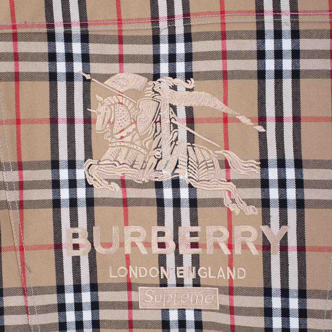 Burberry x Supreme Denim Trucker Jacket - DesignerGu