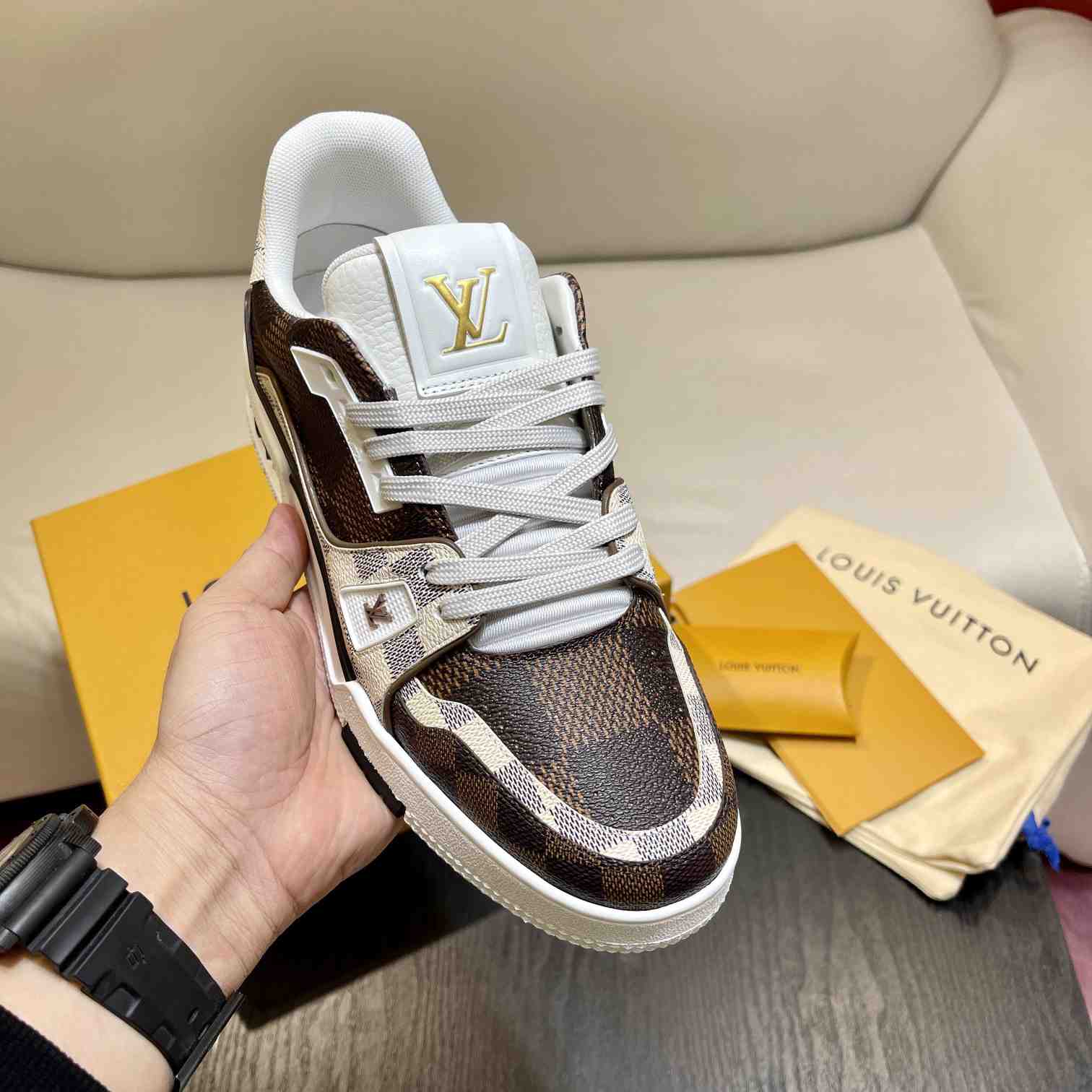 Louis Vuitton LV Trainer Sneaker    (Upon UK Size)   1AAV8Y - 
