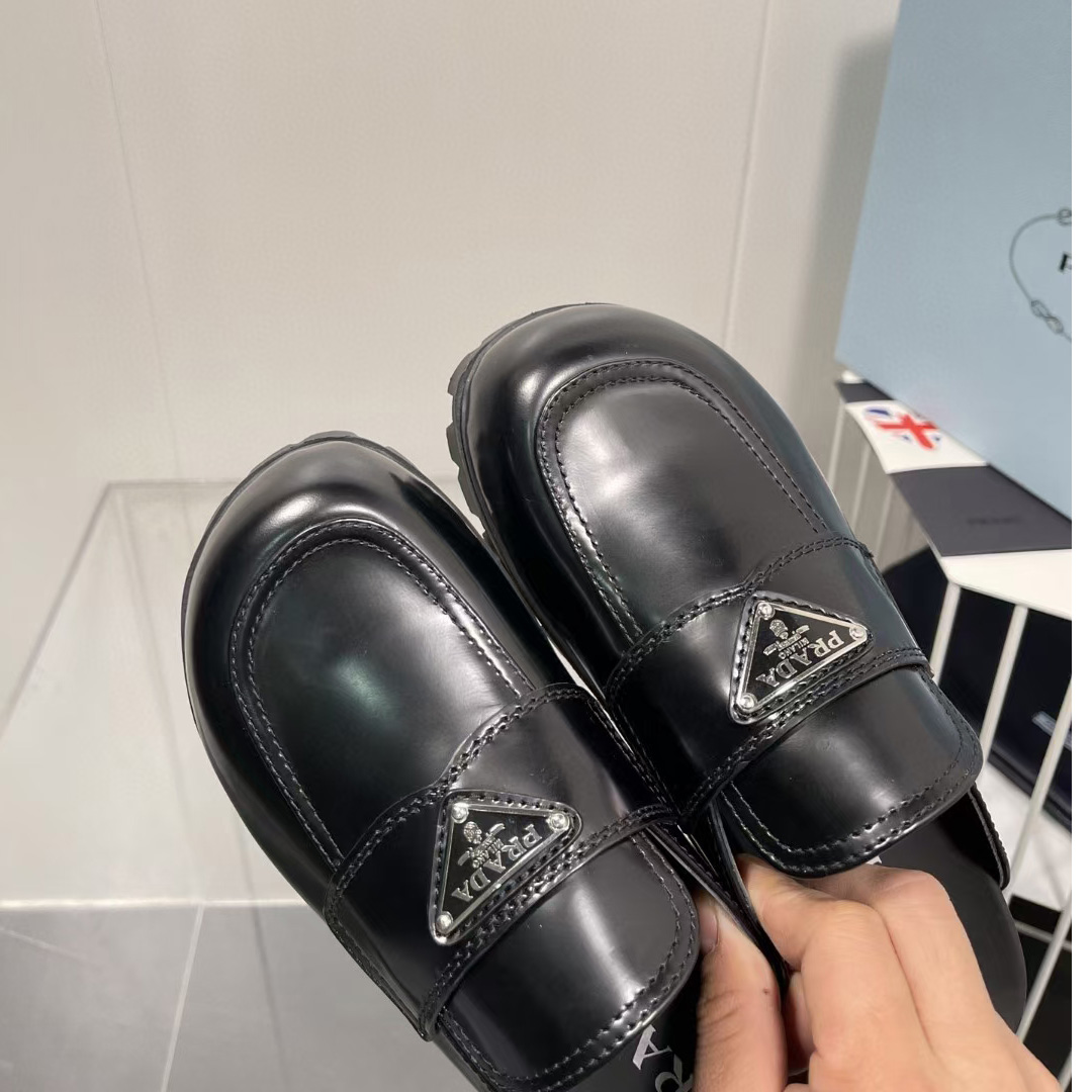 Prada Leather Sabots - 