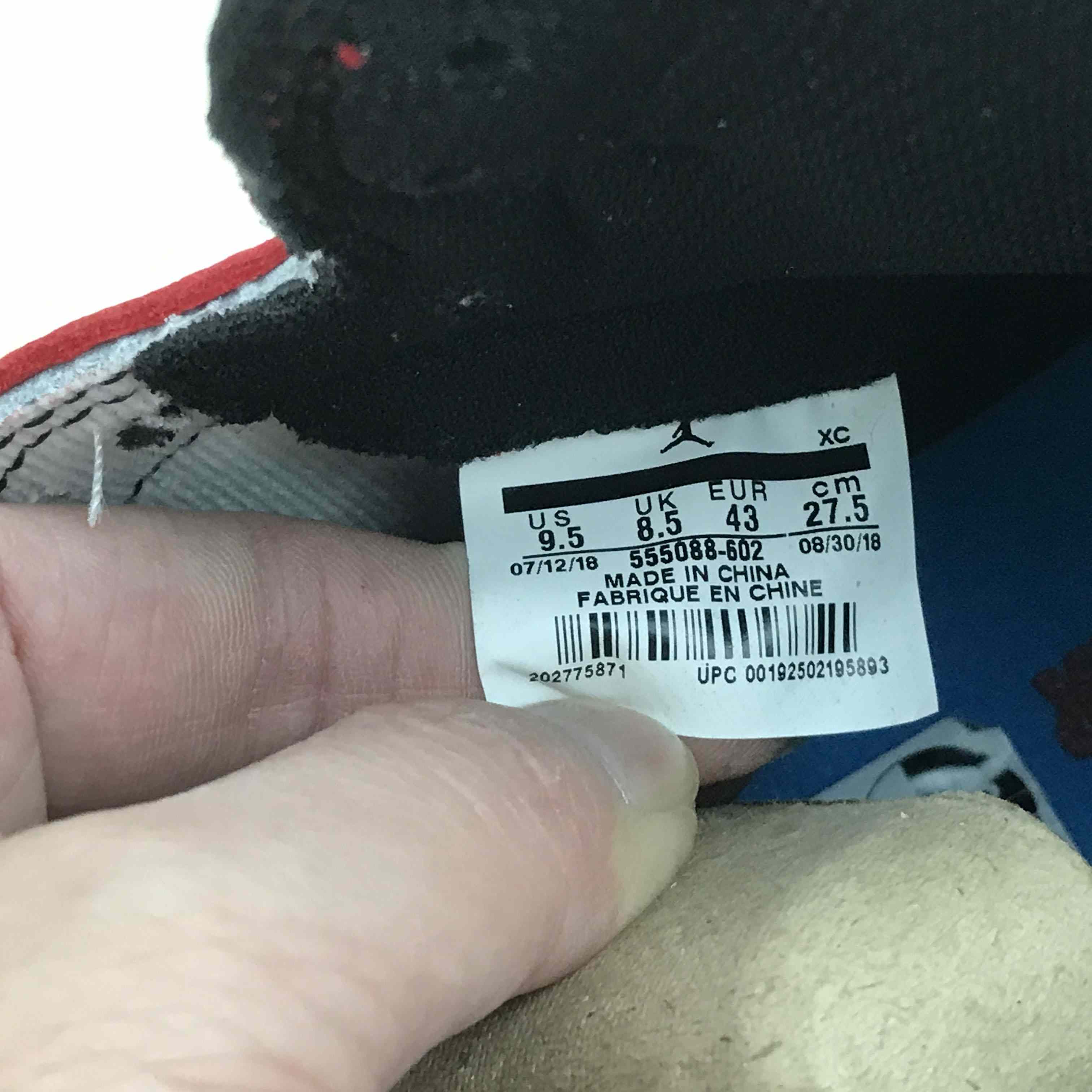 Air Jordan 1 Retro High OG “Origin Story” Sneakers    555088-602 - DesignerGu