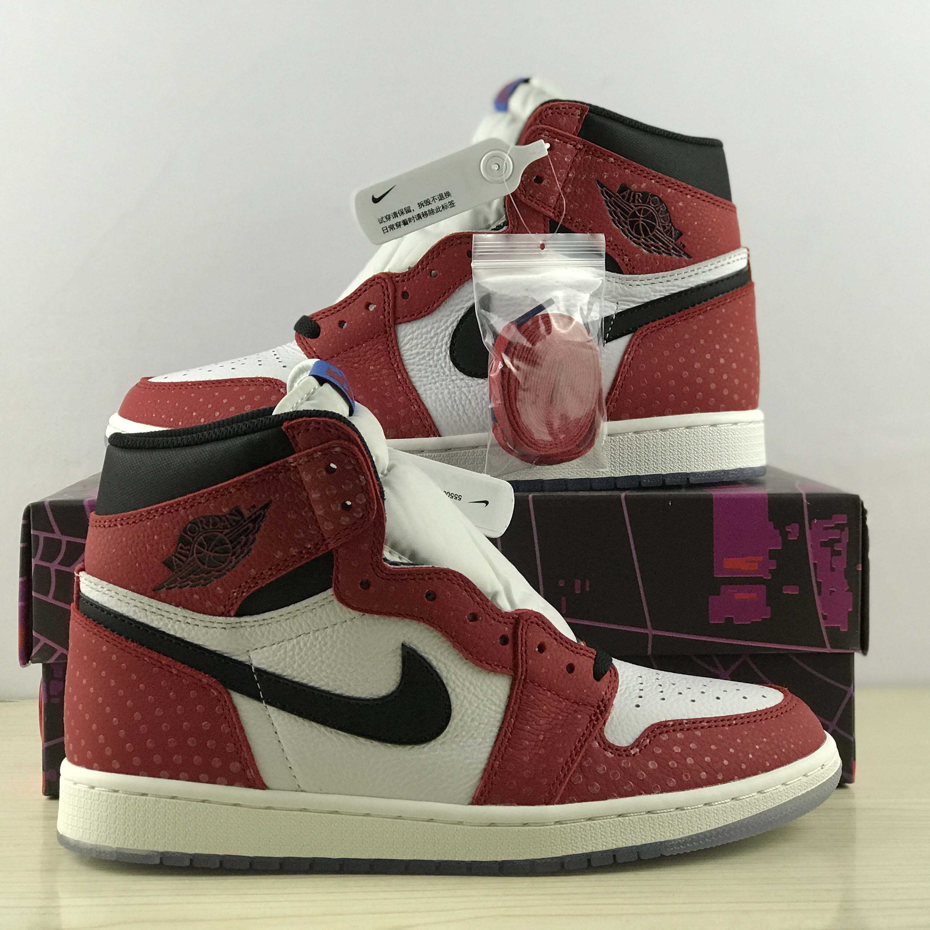 Air Jordan 1 Retro High OG “Origin Story” Sneakers    555088-602 - DesignerGu