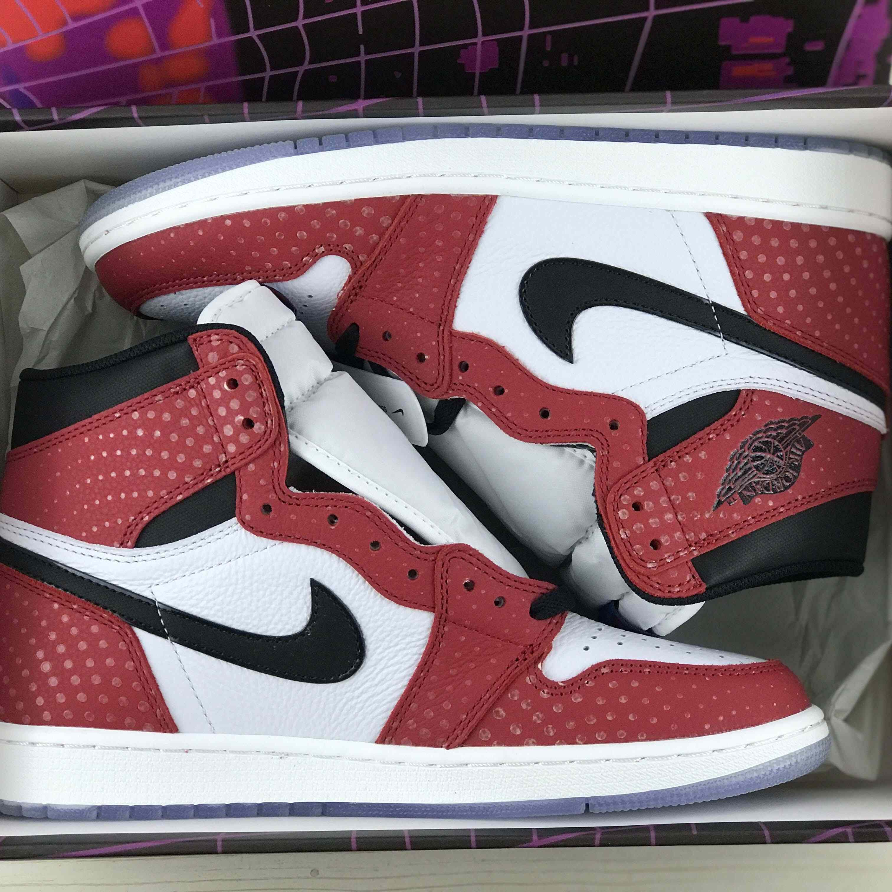 Air Jordan 1 Retro High OG “Origin Story” Sneakers    555088-602 - DesignerGu